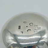 Early-Chester George II Sterling Silver Tot Cup Antique 1752 Provincial