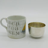 Early-Chester George II Sterling Silver Tot Cup Antique 1752 Provincial