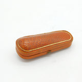 Art Deco Boxed 9ct Gold & Block Amber Large Cigar Holder Antique Birmingham