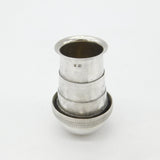 Edwardian Sterling Silver Telescopic Campaign Shot Cup 1908 Birmingham Antique