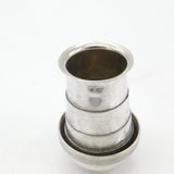 Edwardian Sterling Silver Telescopic Campaign Shot Cup 1908 Birmingham Antique