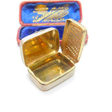 Georgian Sterling Silver Gilded Vinaigrette Scent Box c1800 Antique George III