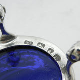 George III Sterling Silver Pair of Pierced Salt Cellars Antique 1774 London