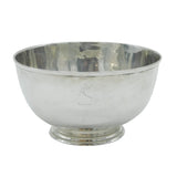 Irish George III Sterling Silver Heraldic Crest Fruit Bowl Antique c1770s Dublin
