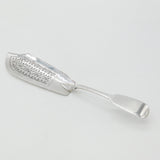 Georgian Sterling Silver Fiddle Pattern Fish Slice Antique 1833 London