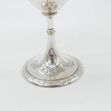 Victorian Silver Plated Two-Handled Floral Trophy Cup Antique c1900 Un-Engraved