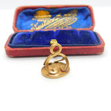 Grand Tour 15ct Gold & Carnelian Intaglio Seal Fob of Epictetus Georgian c1830