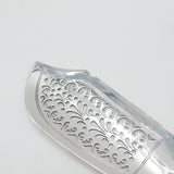 Georgian Sterling Silver Fiddle Pattern Fish Slice Antique 1833 London