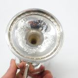 Victorian Silver Plated Two-Handled Floral Trophy Cup Antique c1900 Un-Engraved