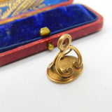 Grand Tour 15ct Gold & Carnelian Intaglio Seal Fob of Epictetus Georgian c1830