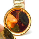 Omega 15-Jewel Gold Plated Open Face Pocket Watch Dennison Case c1935