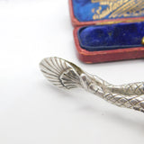 Georgian Revival Sterling Silver Novelty Circus Harlequin Sugar Scissors 1971
