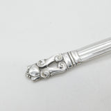 Georg Jensen Danish Sterling Silver Acorn Pattern Grapefruit Spoon Antique