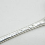 George II Sterling Silver Heraldic Crested Cheese Slice Antique 1759 London