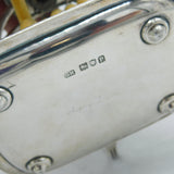 Edwardian Sterling Silver Wax Jack & Tray Antique 1910 London