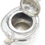 Georgian Sterling Silver Teapot Stork Finial & Goblin Handle 1806 London Antique