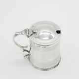 William IV Sterling Silver Tankard Form Mustard Pot Antique 1832 London