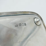 Edwardian Sterling Silver Wax Jack & Tray Antique 1910 London