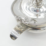 Georgian Sterling Silver Teapot Stork Finial & Goblin Handle 1806 London Antique