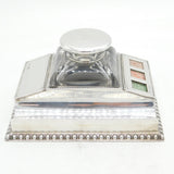 Edwardian Sterling Silver Combination Desk Stand Antique 1902 London