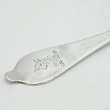 Queen Anne Britannia Silver Dog Nose Basting Spoon Antique 1706 London