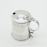 William IV Sterling Silver Tankard Form Mustard Pot Antique 1832 London