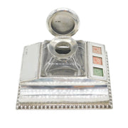 Edwardian Sterling Silver Combination Desk Stand Antique 1902 London