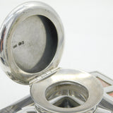 Edwardian Sterling Silver Combination Desk Stand Antique 1902 London