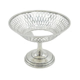 Asprey Sterling Silver Pedestal Tazza Dish Antique 1933 Birmingham Art Deco