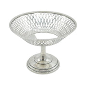 Asprey Sterling Silver Pedestal Tazza Dish Antique 1933 Birmingham Art Deco