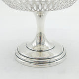 Asprey Sterling Silver Pedestal Tazza Dish Antique 1933 Birmingham Art Deco
