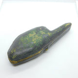 Victorian Meerschaum & Block Amber Galloping Horse Pipe Antique c1880 Boxed