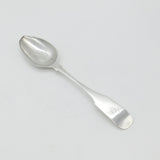 Georgian Irish Sterling Silver Fiddle Pattern Serving Spoon 1808 Dublin W. Peter