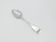 Georgian Irish Sterling Silver Fiddle Pattern Serving Spoon 1808 Dublin W. Peter