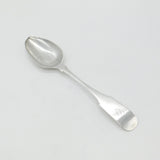 Georgian Irish Sterling Silver Fiddle Pattern Serving Spoon 1808 Dublin W. Peter