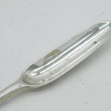 George II Sterling Silver Marrow Scoop Spoon Antique 1746 London E. Coker