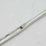 George II Sterling Silver Marrow Scoop Spoon Antique 1746 London E. Coker