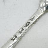 George II Sterling Silver Marrow Scoop Spoon Antique 1746 London E. Coker