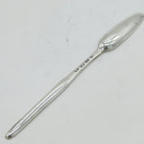 George II Sterling Silver Marrow Scoop Spoon Antique 1746 London E. Coker