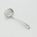 Georgian Sterling Silver Crested Sugar Caster Spoon 1797 London Antique
