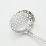 Georgian Sterling Silver Crested Sugar Caster Spoon 1797 London Antique
