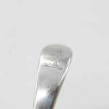 Georgian Sterling Silver Crested Sugar Caster Spoon 1797 London Antique