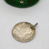 Victorian Sterling Silver 'Bosshot' Love Token Charm Pendant Antique c1890