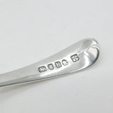 Georgian Sterling Silver Crested Sugar Caster Spoon 1797 London Antique