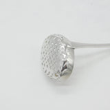 Georgian Sterling Silver Crested Sugar Caster Spoon 1797 London Antique