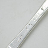 George I Sterling Silver Crested Tablespoon Antique 1724 London John Millington