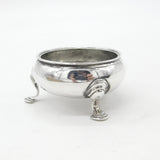 George II Sterling Silver Minimal Salt Cellar 1749 London Antique