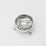 George II Sterling Silver Minimal Salt Cellar 1749 London Antique