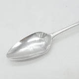 Georgian Irish Sterling Silver Celtic Point Spoon Crested Antique 1807 Dublin
