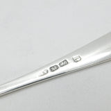 Georgian Irish Sterling Silver Celtic Point Spoon Crested Antique 1807 Dublin
